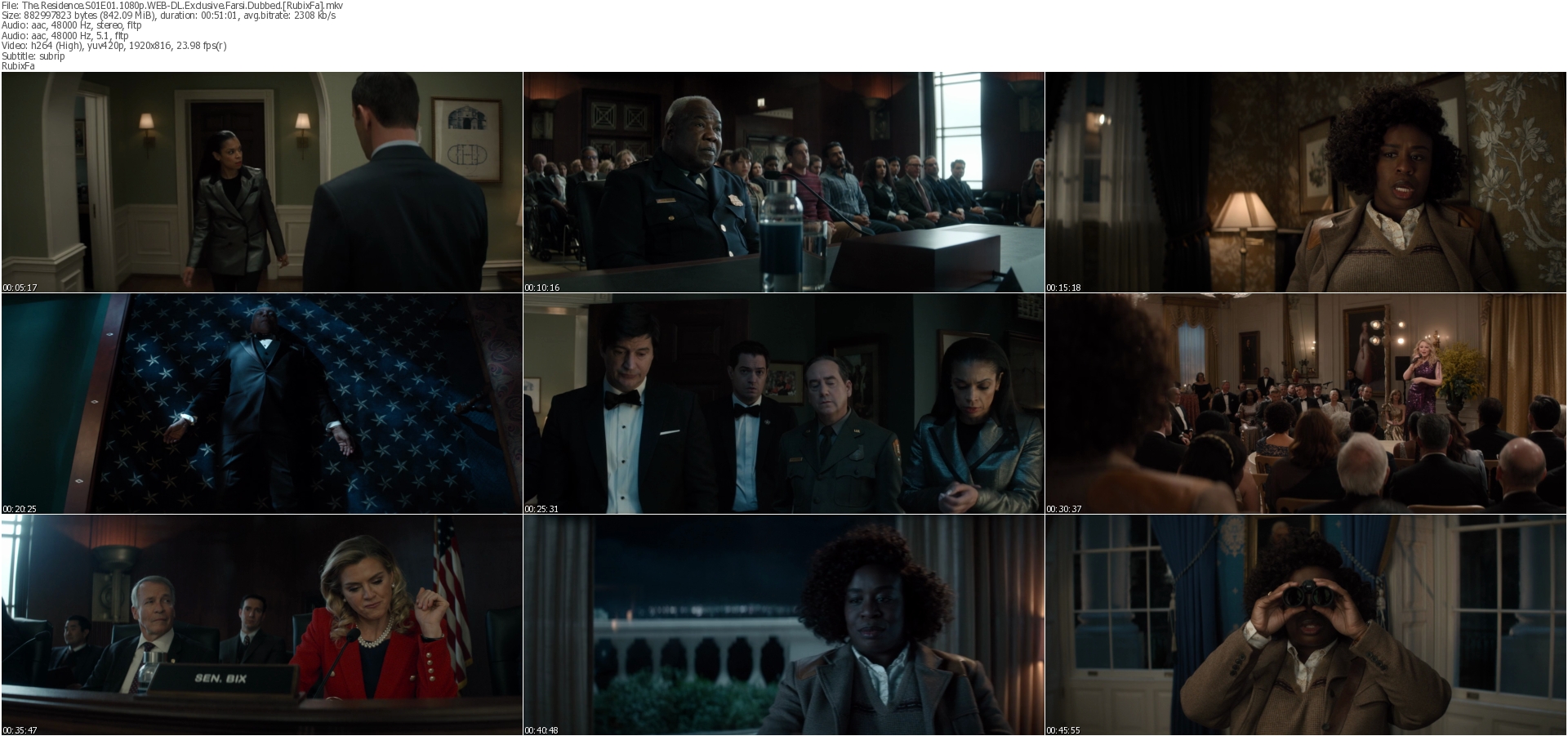 دانلود سریال The Residence دوبله فارسی